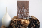 Image of BOHEME VENEER CARDS (SET OF 3)
