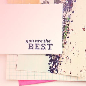 Image of You Are the Best | Rubber Stamp