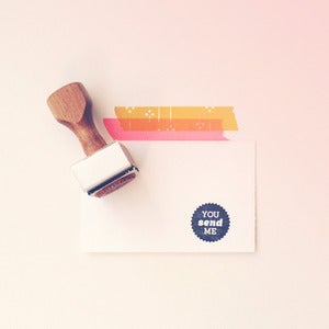 Image of You Send Me | Rubber Stamp