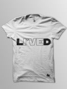 Image of LIVED (White T-Shirt)