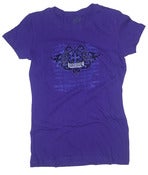 Image of Womens Purple Rush Tee