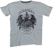 Image of Insanity White Crest Tee