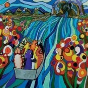 Image of DRUID PERFUME "TIN BOAT TO TUNA TOWN" bumbo records LP