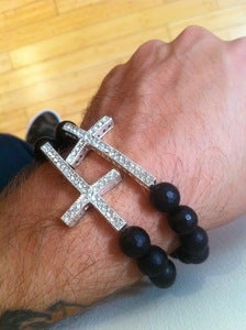 Image of Double Cross Bracelet