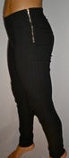Image of High-waisted Side Zip Pants