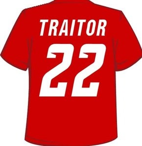 Image of Red Wings Suck - 22 is a Traitor
