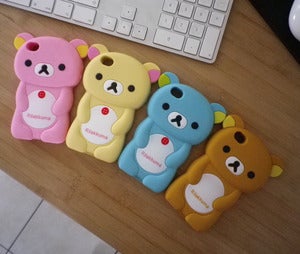 Image of Coque Rilakkuma 3D iPhone 4 et 4S
