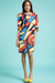 Image of Colorful Print Dress