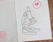 Image of love under the microscope 