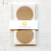 Image of NEW - Kraft Starburst Seals