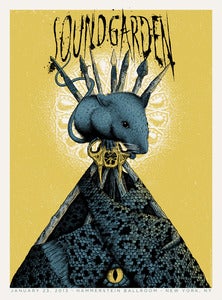 Image of Soundgarden at the Hammerstein Ballroom in NYC Poster
