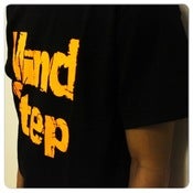 Image of MindStep Tee (Black/Neon Orange Logo) 