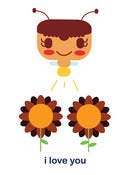 Image of "i love you" card