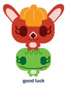 Image of "good luck" card