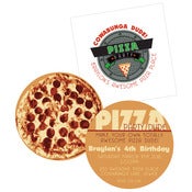 Image of Teenage Mutant Ninja Turtles-printable Pizza Invite