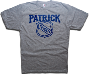 Image of Patrick Division - Classic NHL Division Series tee by Backpage Press
