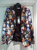 Image of Winter floral blazer