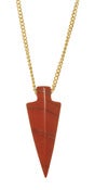 Image of ARROWHEAD RED JASPER pendant