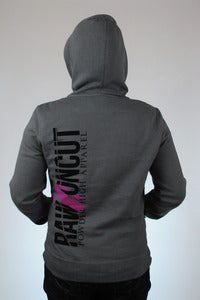 Image of Raw & Uncut - Women's Grey Hoodie