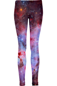 Image of Violet nebula leggings