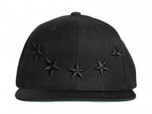 Image of 40 oz Nyc Givenchy Inspired Snapback Black on Black