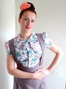 Image of 1950s Vintage Inspired Pussy Bow Blouse