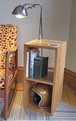 Image of Bates lamp side table
