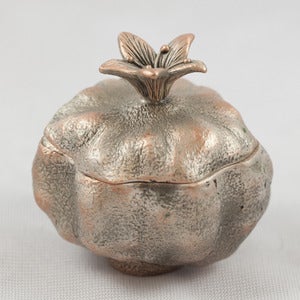 Image of Seed Pod Pewter Trinket Dish