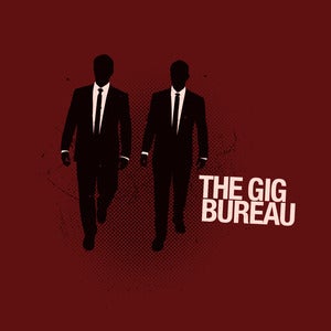 Image of Gig Bureau Gritty Tee (Red)