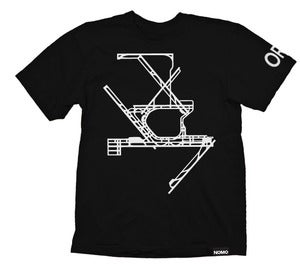 Image of ORD: Chicago O'Hare Shoulder Code T-Shirt