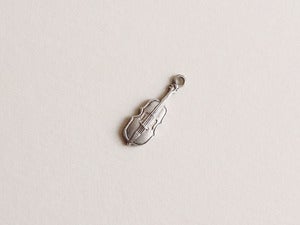 Image of Silver Violin Pendant
