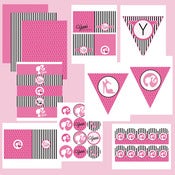 Image of Fashion Barbie Inspired Birthday Collection