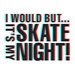 Image of Ladies and Male "It's My Skate Night™ Crew Neck: 3D (Limited Edition)