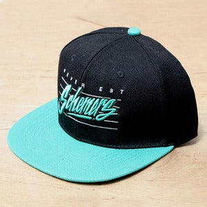 Image of Grand Scheme- Schemers Retro Aqua snapback
