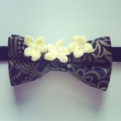 Image of *SALE* MILANO FLORAL BOWTIE