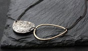 Image of Infinity Mixed Metal Necklace