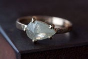 Image of Prong-Set Rose Cut Natural Diamond Ring - 14kt  Yellow Gold