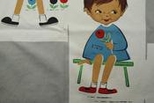 Image of Tissu vintage enfants #178