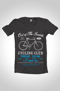 Image of Out Of The Saddle - Signature Downing Gents Cycling T-Shirt
