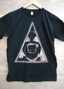 Image of 'triangle' tee (black)
