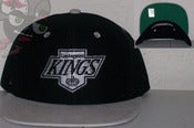 Image of Los Angeles Kings Black/Gray Snapback Hat Cap