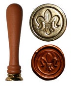 Image of 111 - Fleur de Lys wax seal stamper
