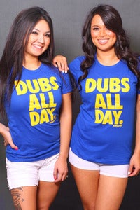 Image of Dubs All Day. (womens)