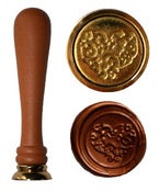 Image of 102 - Decorative Heart wax seal stamper