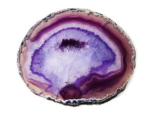 Image of Purple Agate Stone Trivet