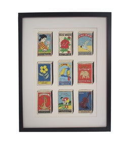 Image of **NEW** Limited Edition Hand Decorated Matchbox Print