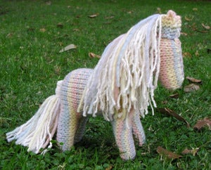 Pattern Books knitting patterns, Knitted Farm Animals, Horse, from