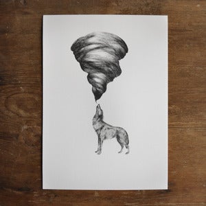 Image of Print ~ Wolf Howl