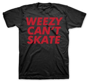 Image of weezy can't skate black