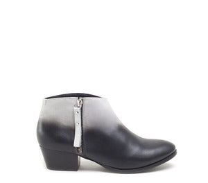 Image of Miista Kia Black and White Ombre Ankle Boot